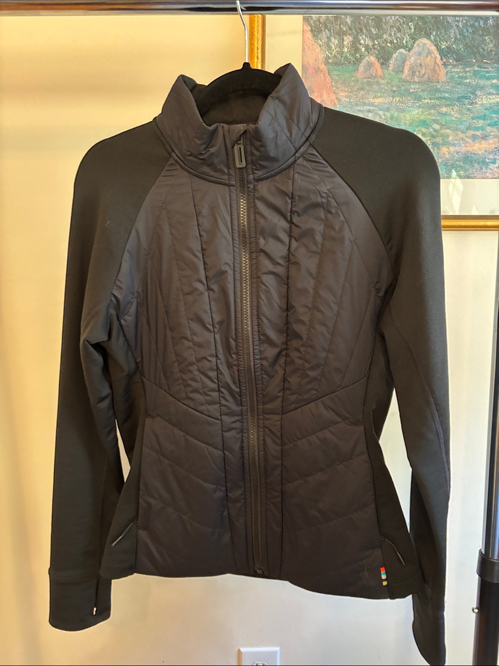 Smartwool Black Insulated Running Jacket Women’s